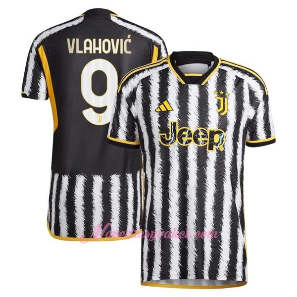 Fotbalové Dresy Juventus Vlahovic 9 Domácí 2023-24