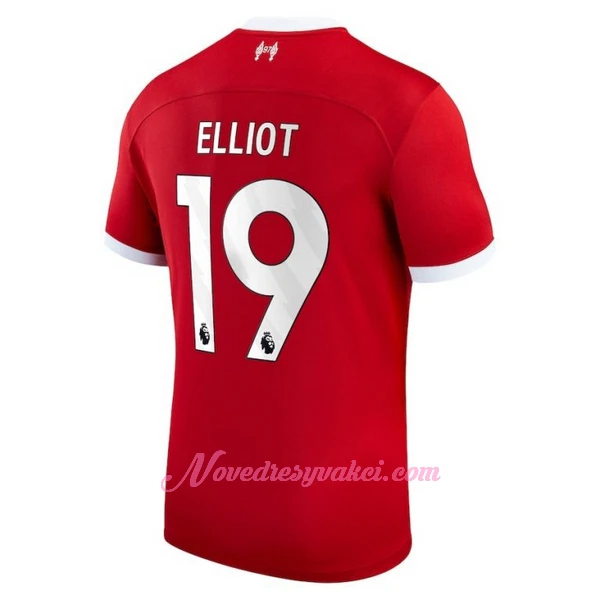 Fotbalové Dresy Liverpool FC Elliot 19 Domácí 2023-24