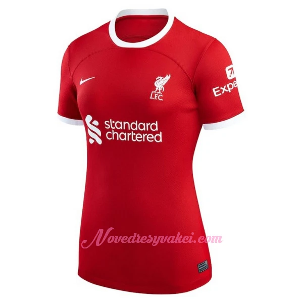 Fotbalové Dresy Liverpool FC Mohamed Salah 11 Dámské Domácí 2023-24