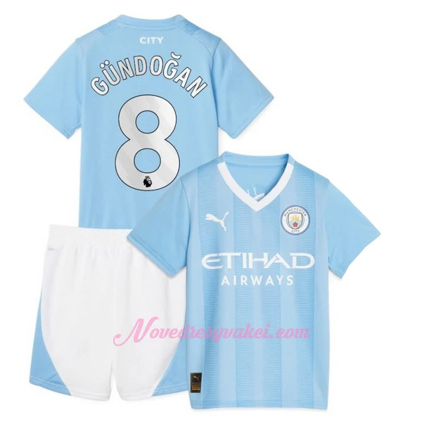 Fotbalové Dresy Manchester City Ilkay Gündogan 8 Dětské Domácí 2023-24