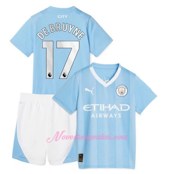 Fotbalové Dresy Manchester City Kevin De Bruyne 17 Dětské Domácí 2023-24