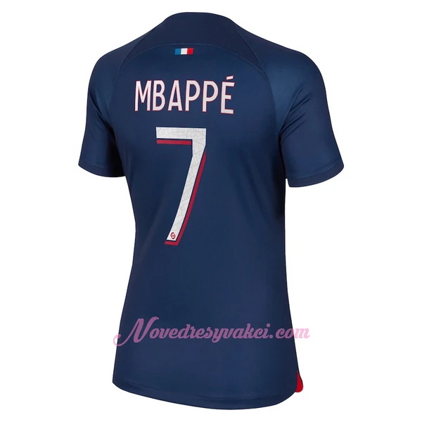 Fotbalové Dresy Paris Saint-Germain Kylian Mbappé 7 Dámské Domácí 2023-24
