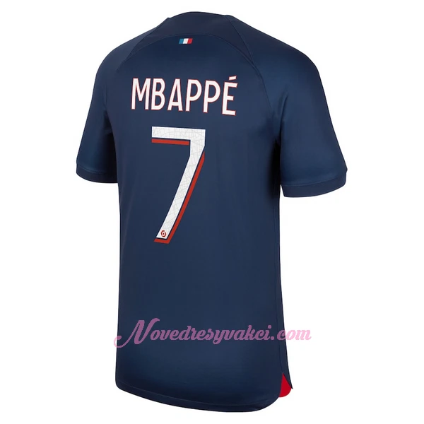 Fotbalové Dresy Paris Saint-Germain Kylian Mbappé 7 Domácí 2023-24
