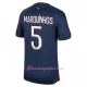 Fotbalové Dresy Paris Saint-Germain Marquinhos 5 Domácí 2023-24
