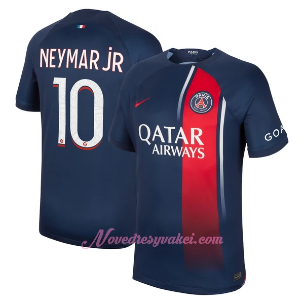 Fotbalové Dresy Paris Saint-Germain Neymar Jr 10 Domácí 2023-24