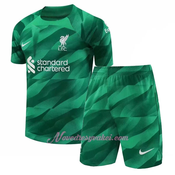 Brankářské Fotbalové Dresy Liverpool FC Dětské Alternativní 2023-24
