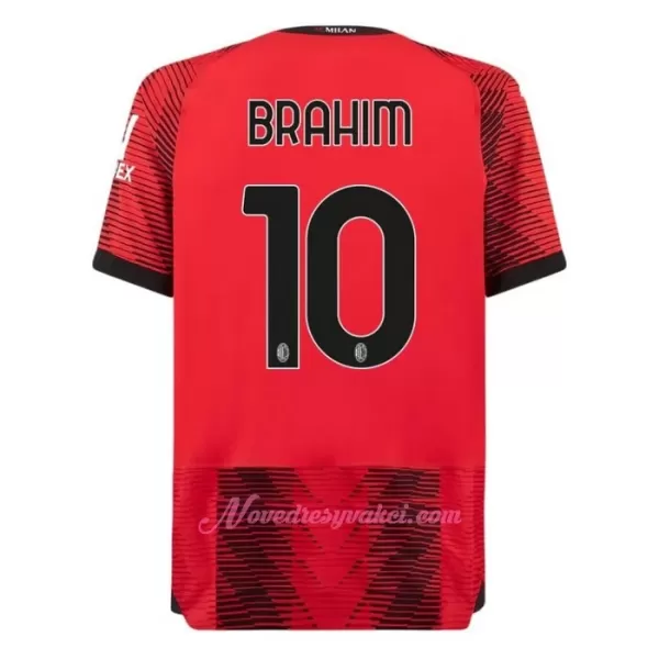 Fotbalové Dresy AC Milán Brahim 10 Domácí 2023-24