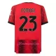 Fotbalové Dresy AC Milán Tomori 23 Domácí 2023-24