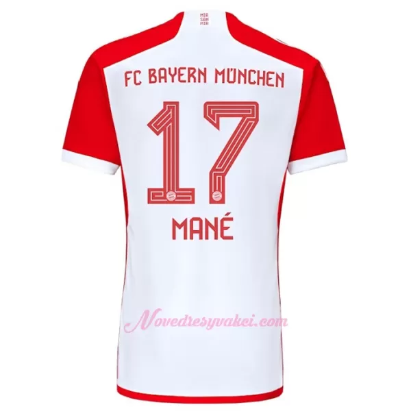 Fotbalové Dresy FC Bayern Mnichov Sadio Mané 17 Domácí 2023-24