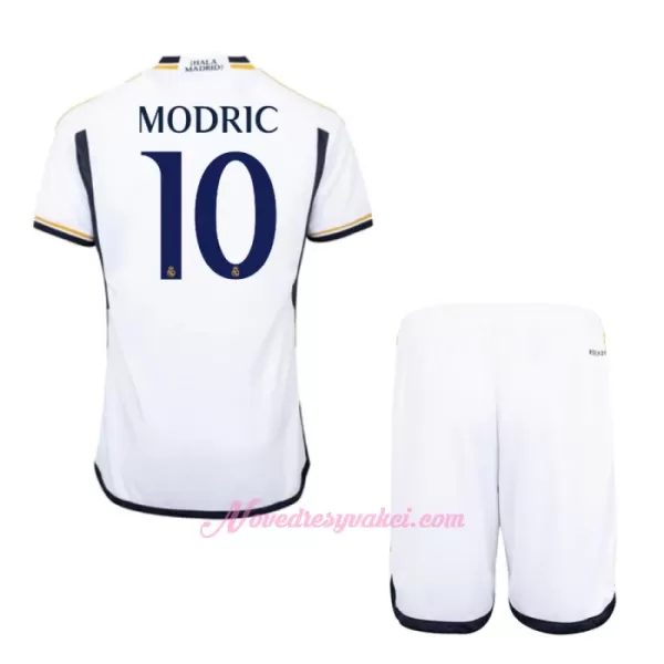 Fotbalové Dresy Real Madrid Luka Modric 10 Dětské Domácí 2023-24