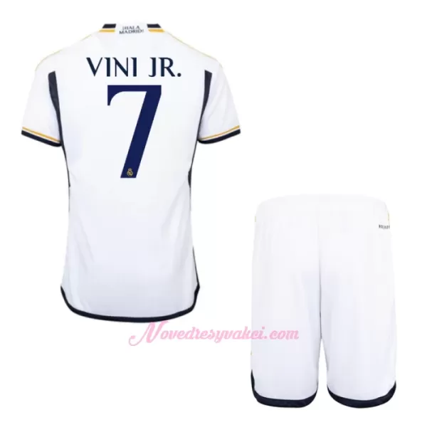 Fotbalové Dresy Real Madrid Vinicius Junior 7 Dětské Domácí 2023-24