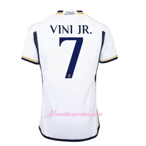 Fotbalové Dresy Real Madrid Vinicius Junior 7 Dětské Domácí 2023-24
