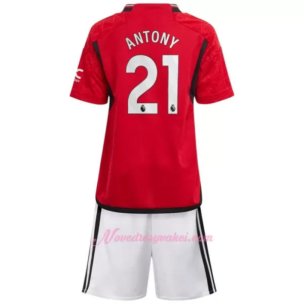 Fotbalové Dresy Manchester United Antony Santos 21 Dětské Domácí 2023-24