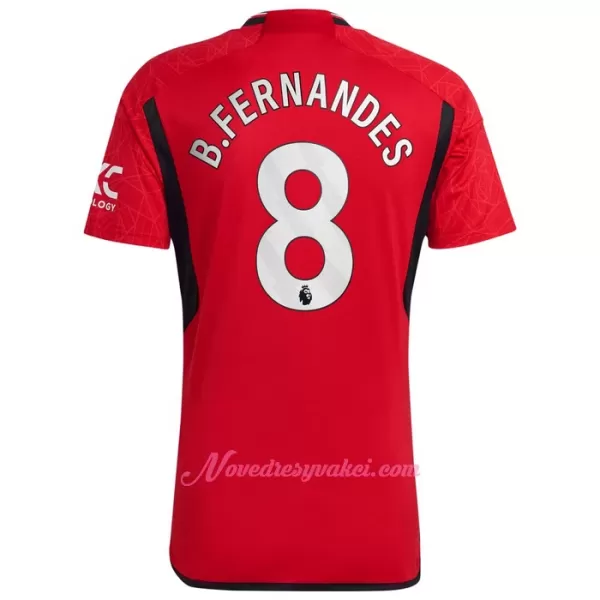 Fotbalové Dresy Manchester United Bruno Fernandes 8 Domácí 2023-24