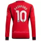 Fotbalové Dresy Manchester United Marcus Rashford 10 Domácí 2023-24 Dlouhý Rukáv
