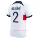 Fotbalové Dresy Paris Saint-Germain Achraf Hakimi 2 Venkovní 2023-24