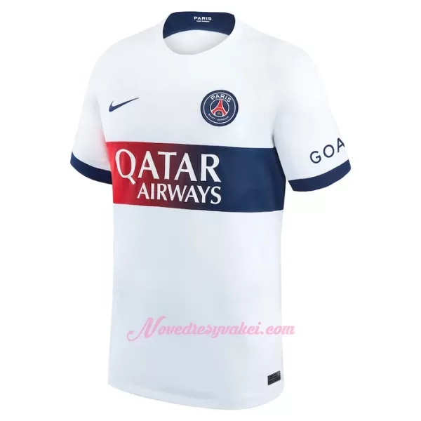Fotbalové Dresy Paris Saint-Germain Kylian Mbappé 7 Venkovní 2023-24