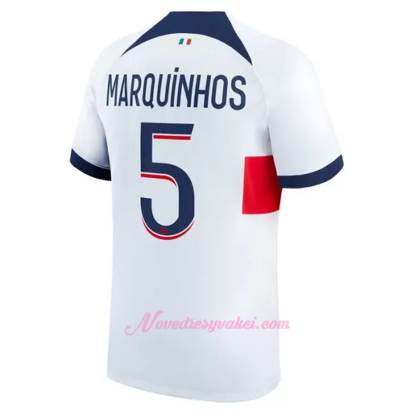 Fotbalové Dresy Paris Saint-Germain Marquinhos 5 Venkovní 2023-24