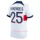 Fotbalové Dresy Paris Saint-Germain N.Mendes 25 Venkovní 2023-24