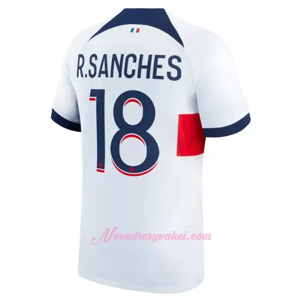 Fotbalové Dresy Paris Saint-Germain R.Sanches 18 Venkovní 2023-24
