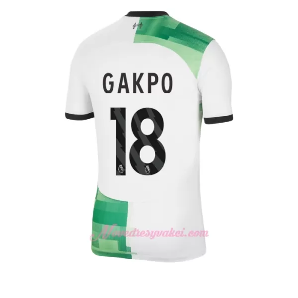 Fotbalové Dresy Liverpool FC Cody Gakpo 18 Venkovní 2023-24