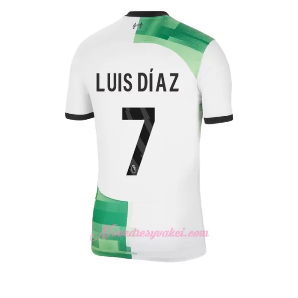 Fotbalové Dresy Liverpool FC Luis Díaz 7 Venkovní 2023-24