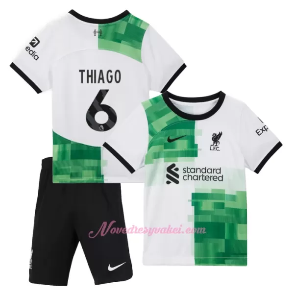 Fotbalové Dresy Liverpool FC Thiago 6 Dětské Venkovní 2023-24