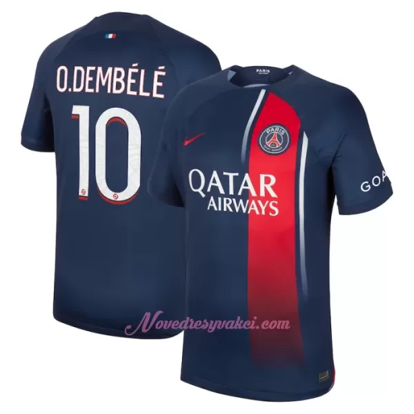 Fotbalové Dresy Paris Saint-Germain Ousmane Dembélé 10 Domácí 2023-24