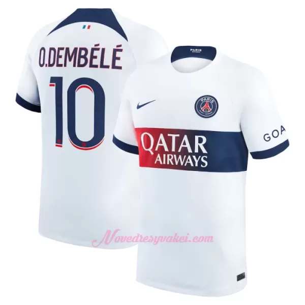 Fotbalové Dresy Paris Saint-Germain Ousmane Dembélé 10 Venkovní 2023-24