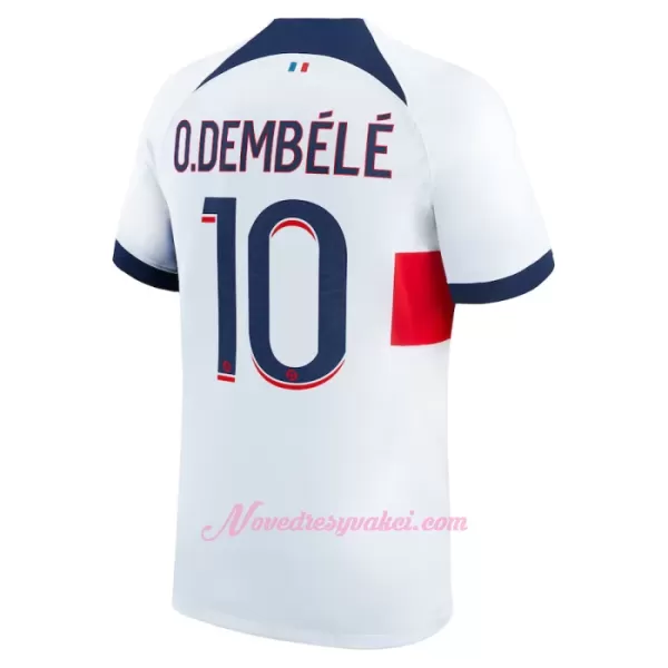 Fotbalové Dresy Paris Saint-Germain Ousmane Dembélé 10 Venkovní 2023-24