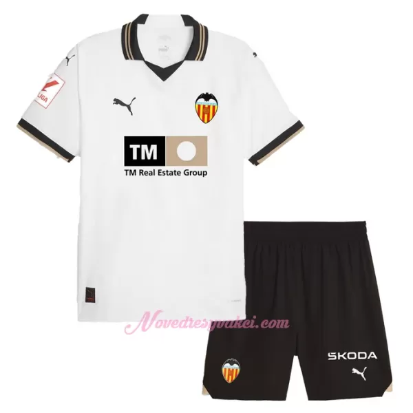 Fotbalové Dresy Valencia CF Dětské Domácí 2023-24