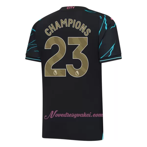 Fotbalové Dresy Manchester City Champions 23 Alternativní 2023-24