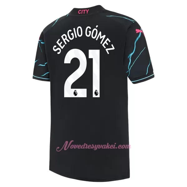 Fotbalové Dresy Manchester City Sergio Gomez 21 Alternativní 2023-24