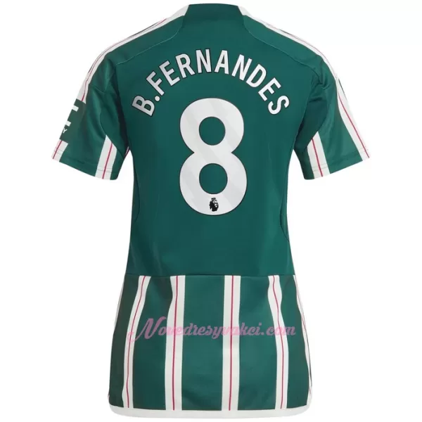 Fotbalové Dresy Manchester United Bruno Fernandes 8 Dámské Venkovní 2023-24