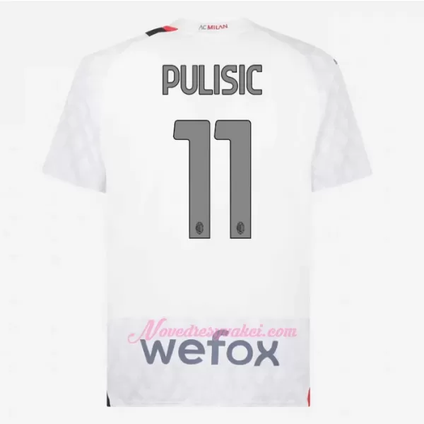 Fotbalové Dresy AC Milán Christian Pulišić 11 Venkovní 2023-24