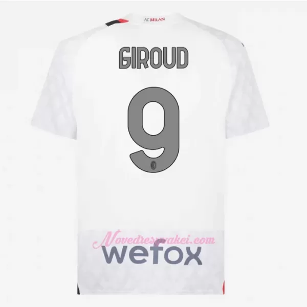 Fotbalové Dresy AC Milán Olivier Giroud 9 Venkovní 2023-24