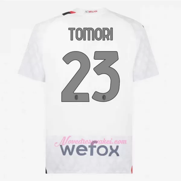 Fotbalové Dresy AC Milán Tomori 23 Venkovní 2023-24