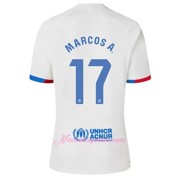 Fotbalové Dresy FC Barcelona Marcos A. 17 Venkovní 2023-24