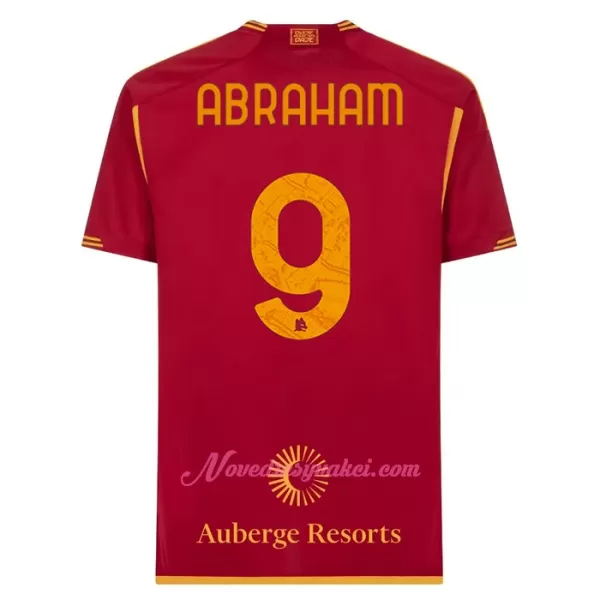Fotbalové Dresy AS Řím Abraham 9 Domácí 2023-24