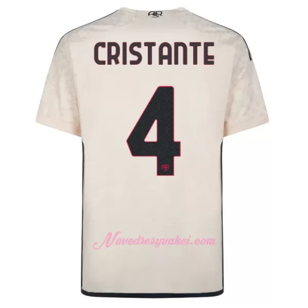 Fotbalové Dresy AS Řím Cristante 4 Venkovní 2023-24
