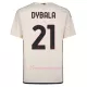 Fotbalové Dresy AS Řím Paulo Dybala 21 Dětské Venkovní 2023-24