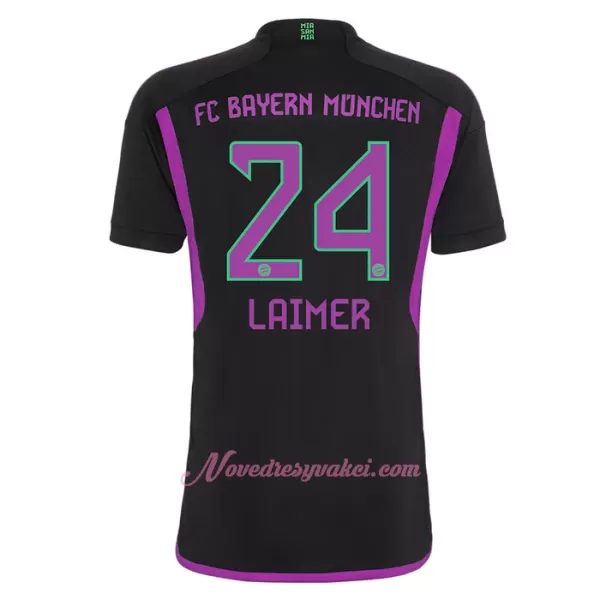 Fotbalové Dresy FC Bayern Mnichov Konrad Laimer 24 Venkovní 2023-24