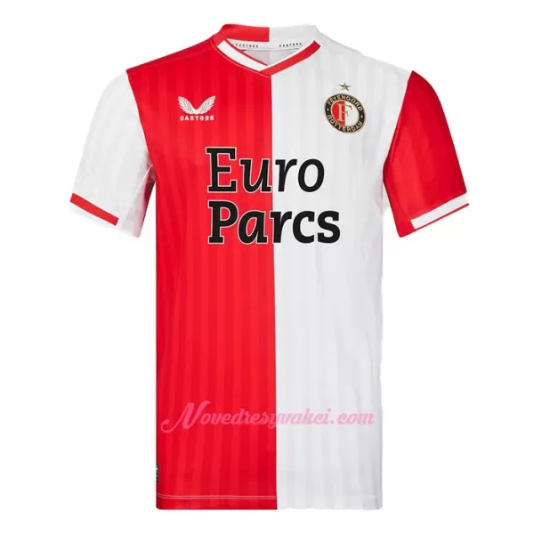Fotbalové Dresy Feyenoord Rotterdam Hancko 33 Dětské Domácí 2023-24