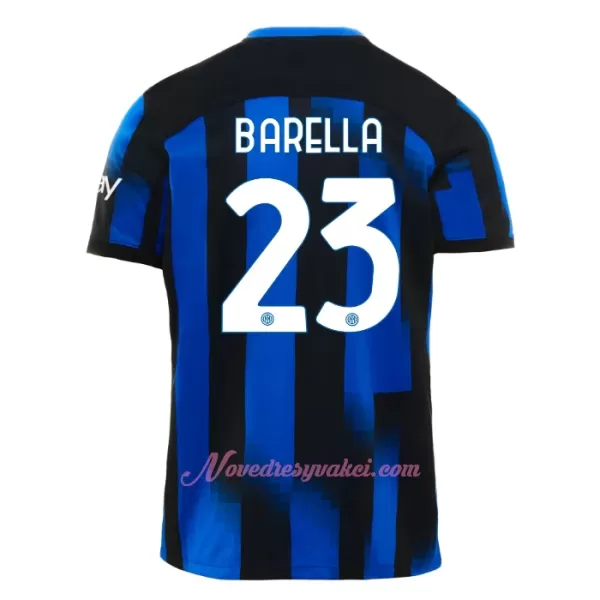 Fotbalové Dresy Inter Milán Barella 23 Domácí 2023-24