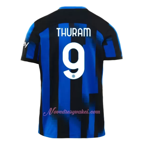 Fotbalové Dresy Inter Milán Thuram 9 Domácí 2023-24