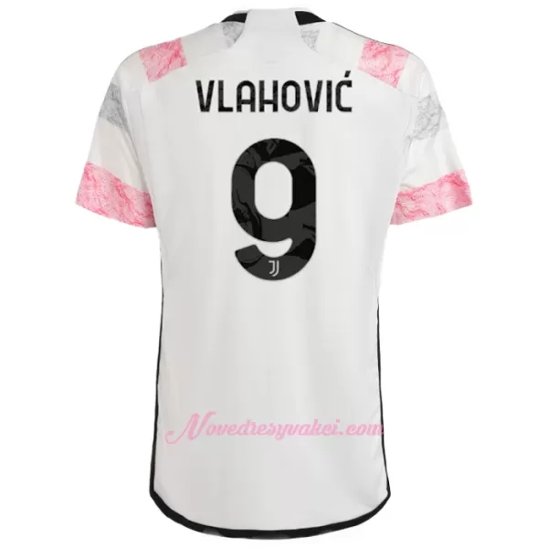 Fotbalové Dresy Juventus Vlahovic 9 Venkovní 2023-24