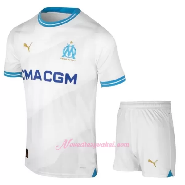 Fotbalové Dresy Olympique de Marseille Dětské Domácí 2023-24
