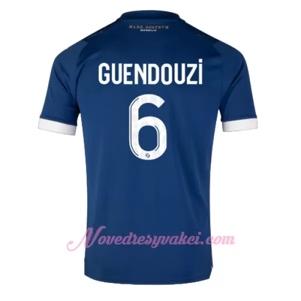 Fotbalové Dresy Olympique de Marseille GUENDOUZI 6 Venkovní 2023-24