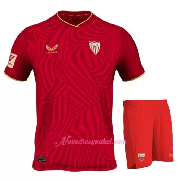 Fotbalové Dresy Sevilla FC Dětské Venkovní 2023-24