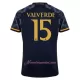 Fotbalové Dresy Real Madrid Federico Valverde 15 Venkovní 2023-24